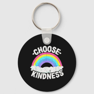 Positive Anti Mobbing Regenbogen Frieden Hippie Wä Schlüsselanhänger