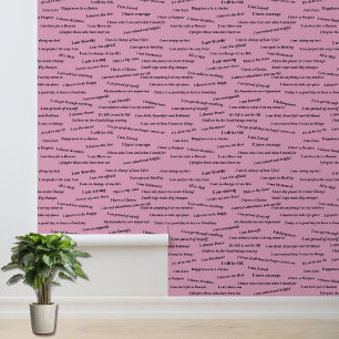 Positive Bejahung   Selbstversorgungs-Vision Tapete