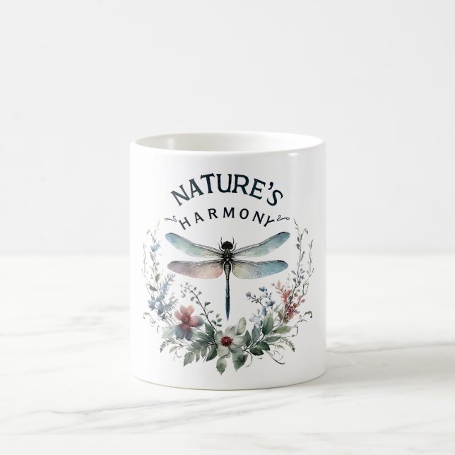 Positive Bejahungen der Libellen Kaffeetasse (Mittel)