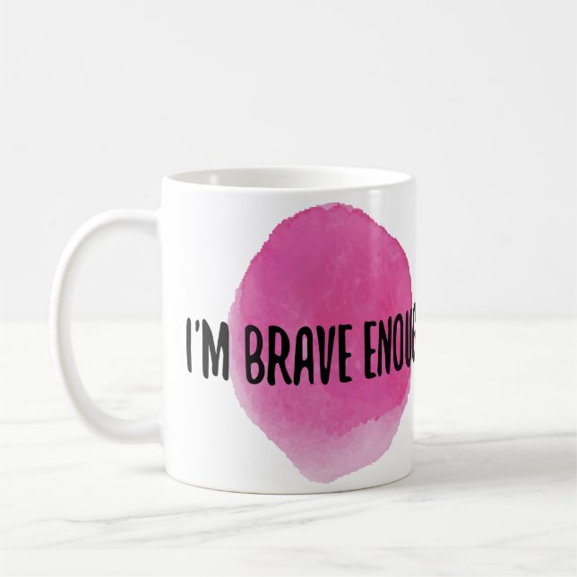 positive Bejahungen der Selbstversorgung Kaffeetasse (Links)