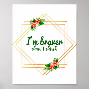 positive Bejahungen des Lebens Poster