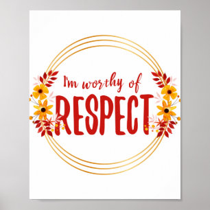 positive Bejahungen für das Leben und die Liebe Poster