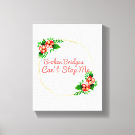 positive Bejahungen für Erfolg und Selbstversorgun Leinwanddruck