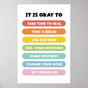 Positive Bejahungen Poster