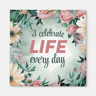 Positive Bestätigung für ein perfektes körperlich Magnet