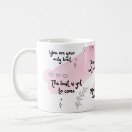 Positive Boost Pink-Tasse Kaffeetasse