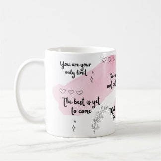 Positive Boost Pink-Tasse Kaffeetasse