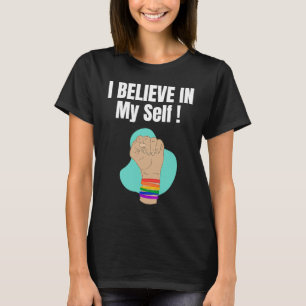 Positive Botschaft für Männer und Frauen Kinder T-Shirt