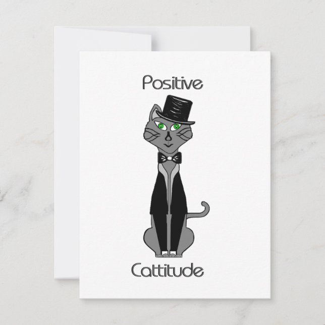 Positive Cattitude (Vorderseite)