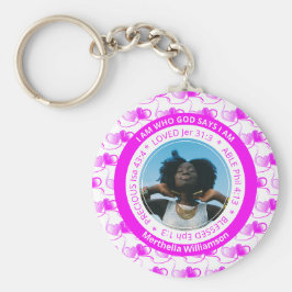 Positive Christliche Bestätigung Schlüsselanhänger