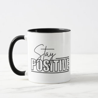 Positive Combo-Tasse bleibe - Kaffee-Quote-Cup Tasse