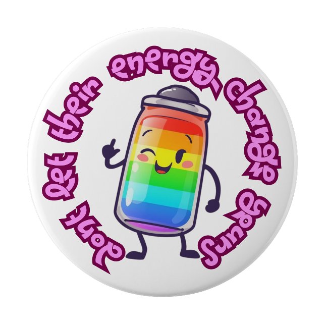 Positive-Energie-Anstecknadel Button (positive energy pin button )