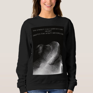Positive Energie im Herzen Sweatshirt