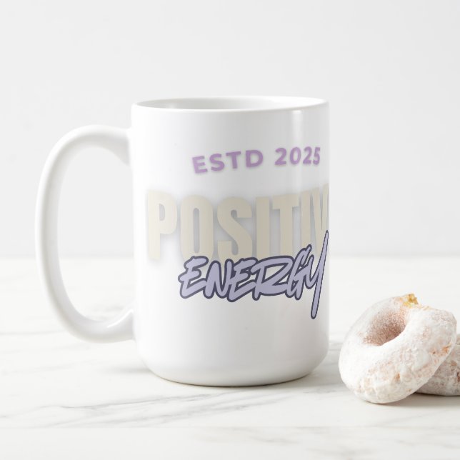 Positive Energie Kaffeetasse (Mit Donut)