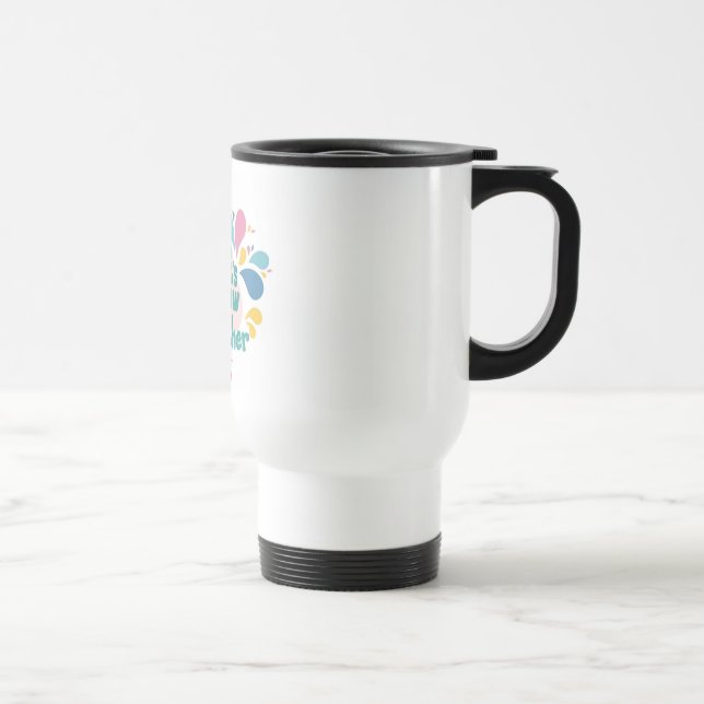 „Positive-Energie-Tasse“ Reisebecher (Rechts)