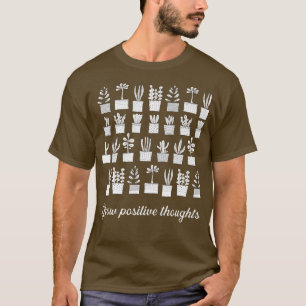 Positive Gedanken Garten Pflanze Mama Vegeta T-Shirt