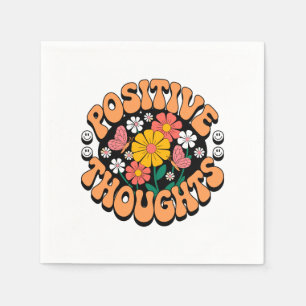 Positive Gedanken - Inspirationsblume (2) Serviette