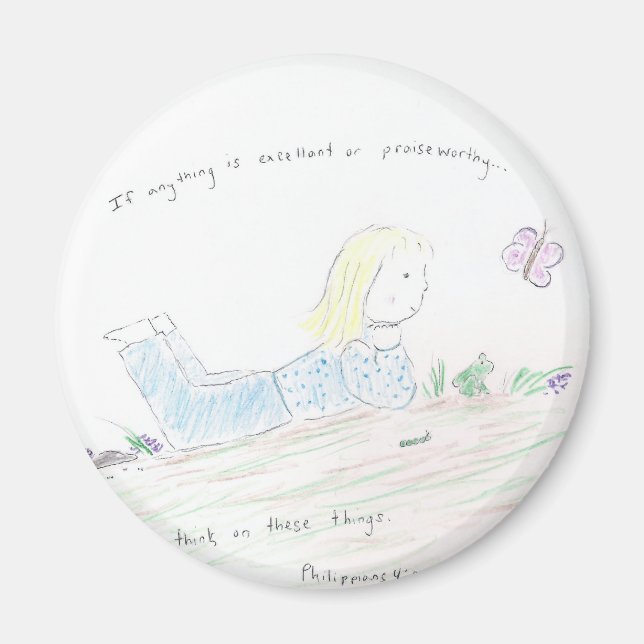 Positive Gedanken Magnet (Vorne)