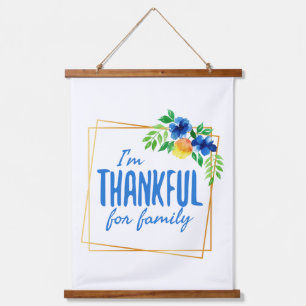 Positive Good Vibes Zitate für die Selbst-Liebe Wandteppich Mit Holzrahmen