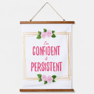 positive gute vibes zitiert für Erfolg Wandteppich Mit Holzrahmen