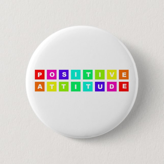 positive Haltung Button (Vorderseite)