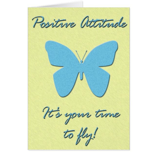 Positive Haltungs-Schmetterling (Vorne)