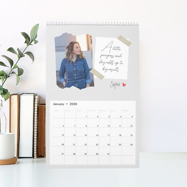 Positive Hinweise Personalisierter Foto-Kalender Kalender (Von Creator hochgeladen)
