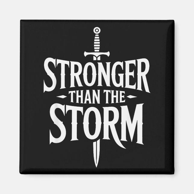 Positive Inspirierende Motivation, Stärker Als T Magnet (Vorne)