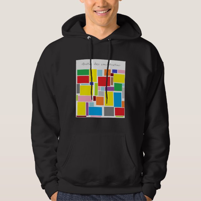+Positive Konzentrationskurve+ Hoodie (Vorderseite)