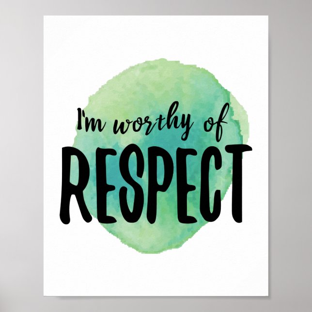 positive Lebensläufe Bekräftigung der Liebe Poster (Vorne)