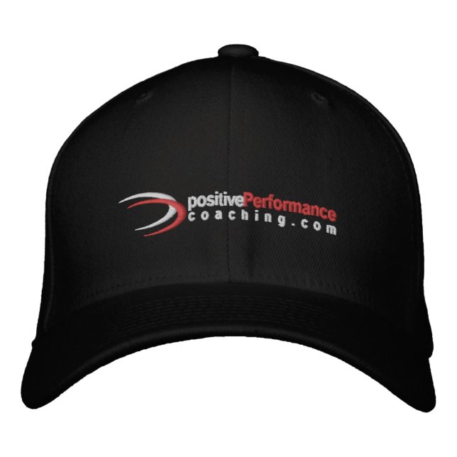 Positive Leistung Gecoacht Ball-Cap Bestickte Baseballkappe (Vorderseite)