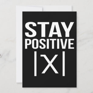 Positive Math Teacher Mathematics Maths Student Dankeskarte