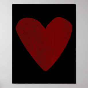 Positive Mental Health Bewusstsein Buntes Herz Ma Poster