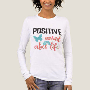Positive Mind Vibes Leben Mental Health Positivitä Tri-Blend Shirt