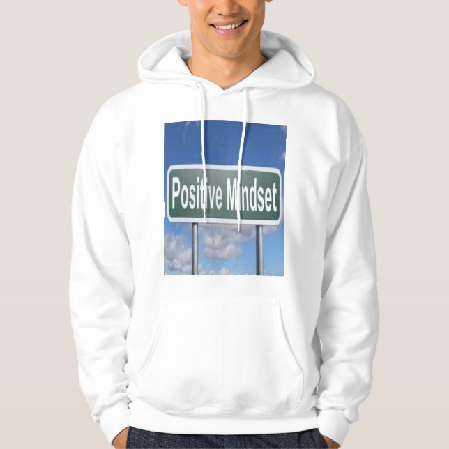 positive minded hoodie (Vorderseite)