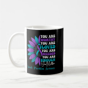 Positive Motivationale Selbstmordpräventionsaufklä Kaffeetasse
