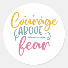 Positive Motivierend Aufkleber