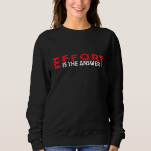 Positive Motivierende Aussage Inspirierend Gutes V Sweatshirt