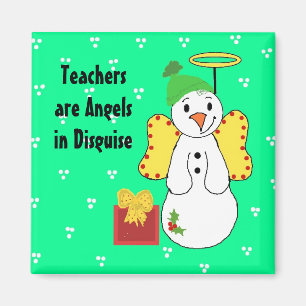 Positive Nachricht von einem Lehrer Magnet
