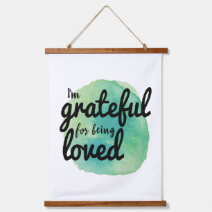 positive positive Visionen für harte Arbeiter Wandteppich Mit Holzrahmen