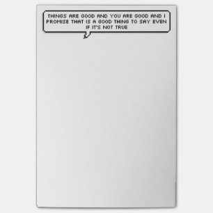 Positive Post-Itauflage Post-it Klebezettel