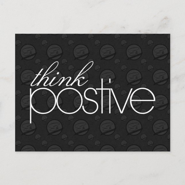Positive Postkarte (Vorderseite)