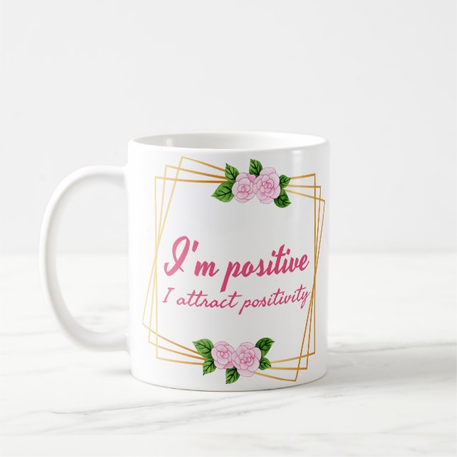 positive Redewendungen für die Liebe Kaffeetasse (Links)