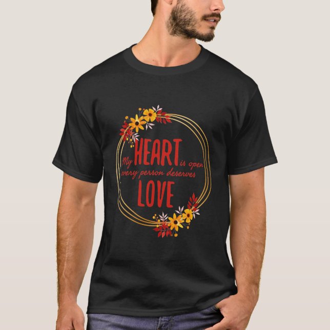 positive Redewendungen für die Liebe und den Erfol T-Shirt (Vorderseite)