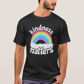 Positive Sped Teacher Anti Bullying Rainbow Kindne T-Shirt