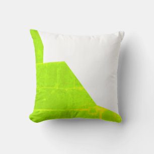 Positive Vibes Abstrakt Art Green Cushion Kissen