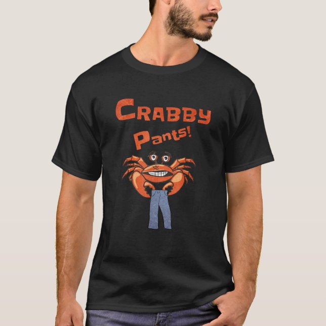 Positive Vibes Gifts and Designs Funny Meme Crabby T-Shirt (Vorderseite)