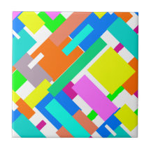 Positive Vibes Happy Colors Abstrakt Art Blocks