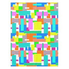 Positive Vibes Happy Colors Abstrakt Art Blocks Tischdecke