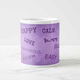 Positive Vibes Jumbo-Tasse